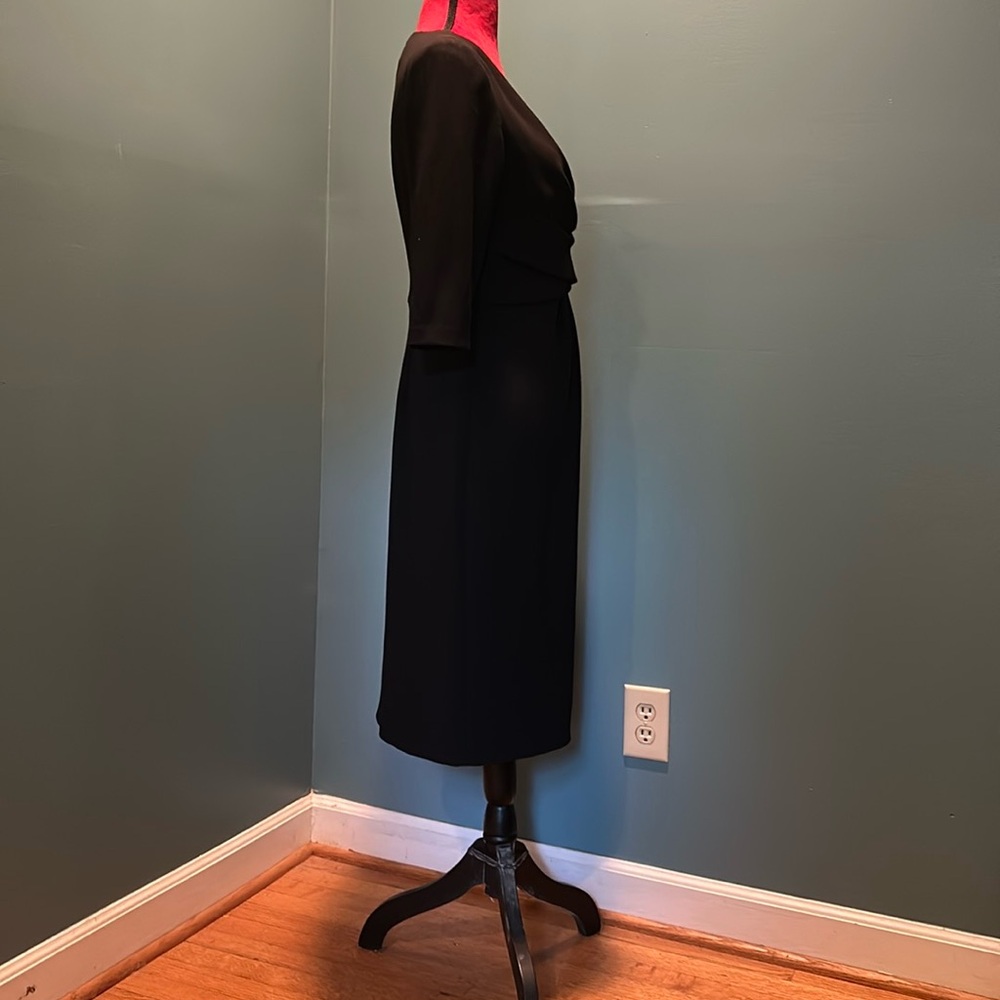 Donna Ricco Elegant Black Women's Dress Size 8 - Picture 4 of 15